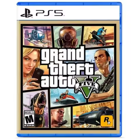 Grand Theft Auto V GTA5 شريط CD PS5